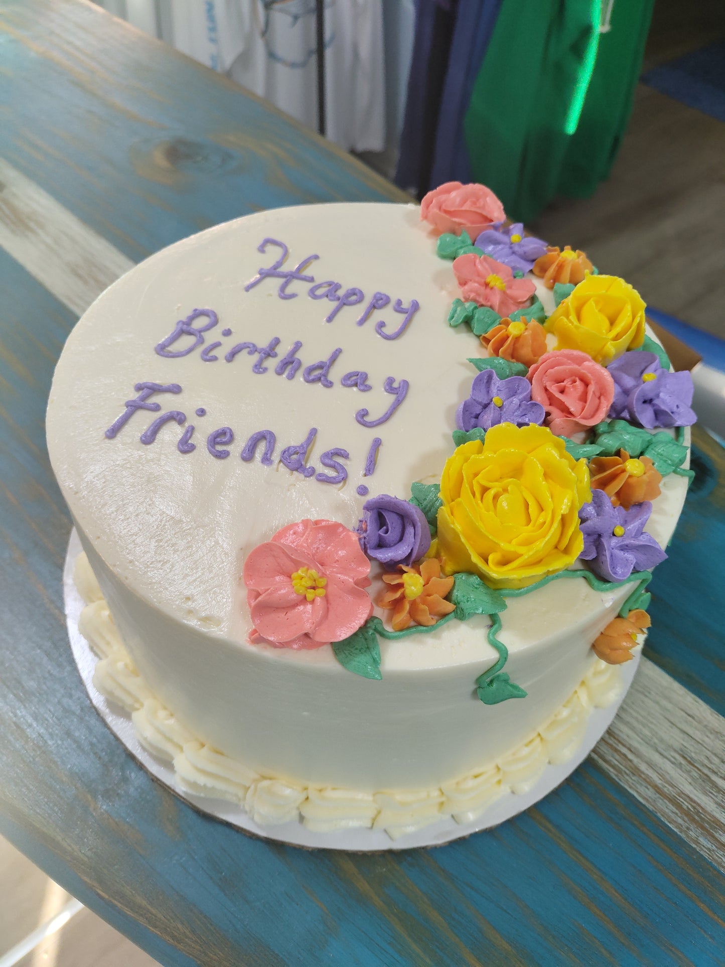 Birthday Cake - 8 inch round