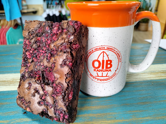 Dark Chocolate Raspberry Brownie (Minimum 4)