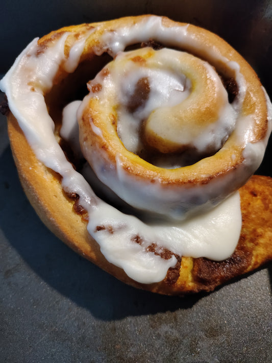 Pumpkin Cinnamon Roll- Minimum Order 4