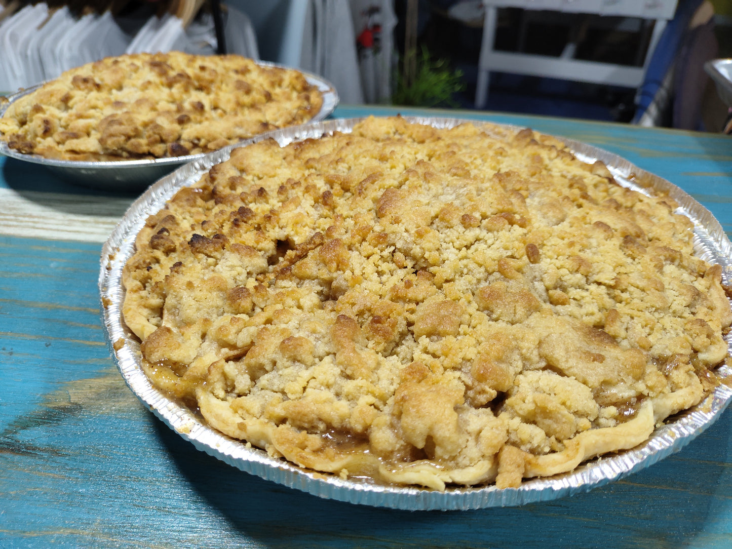 Apple Crumble Pie